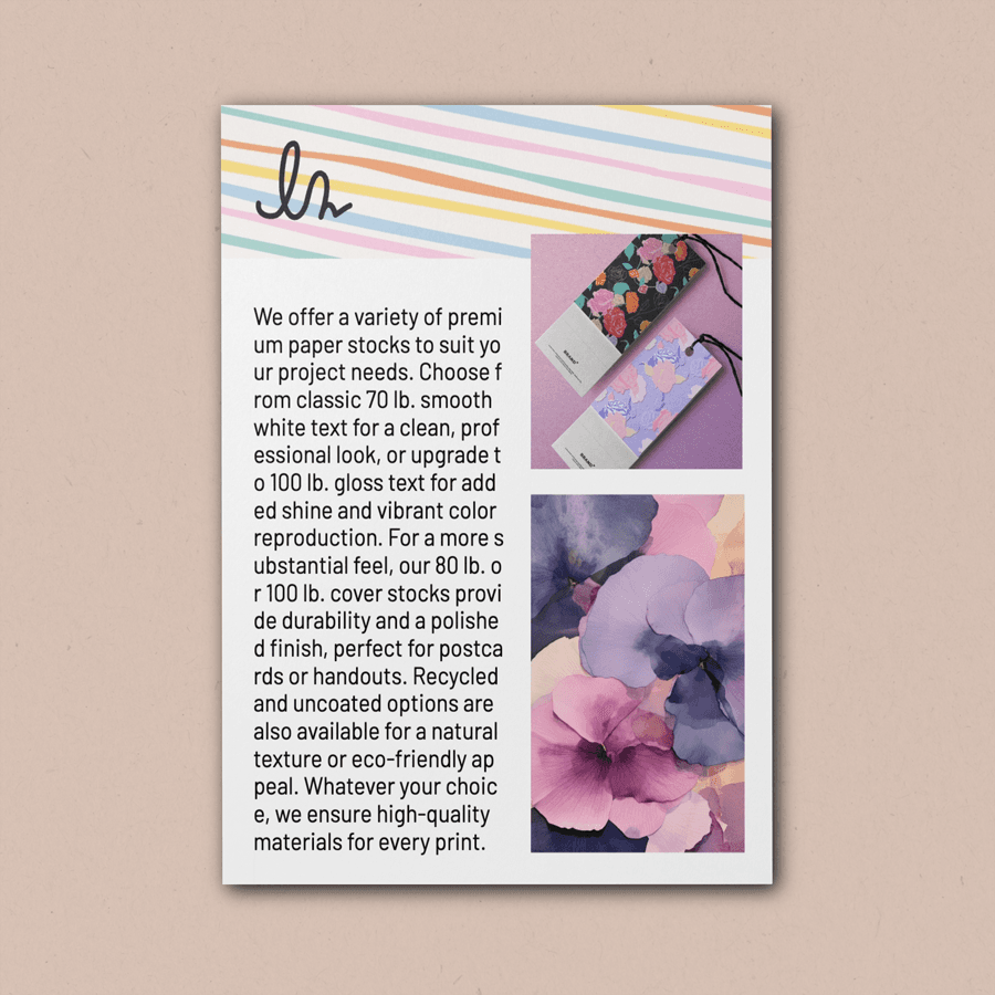 Full Color Printer Flyer