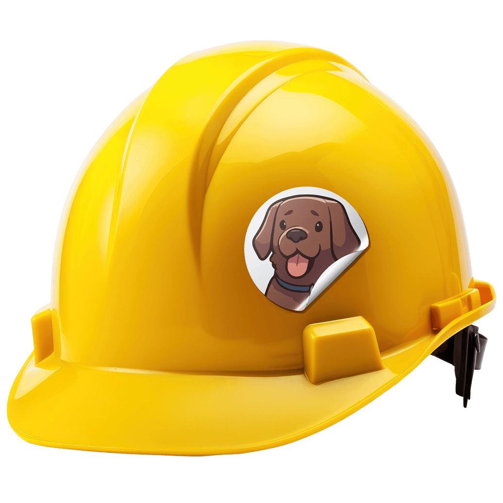 hard hat label