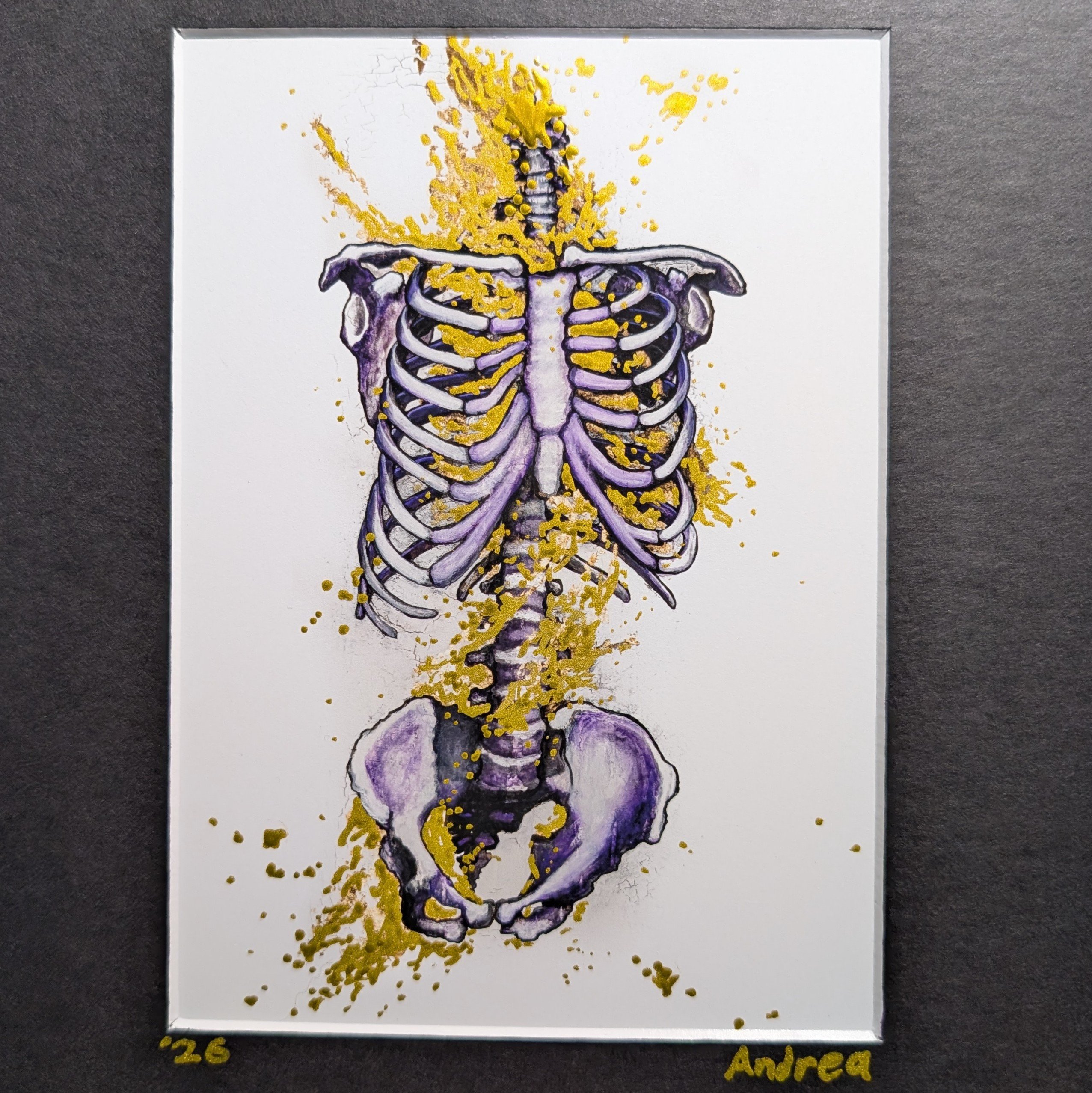 Skeleton Print