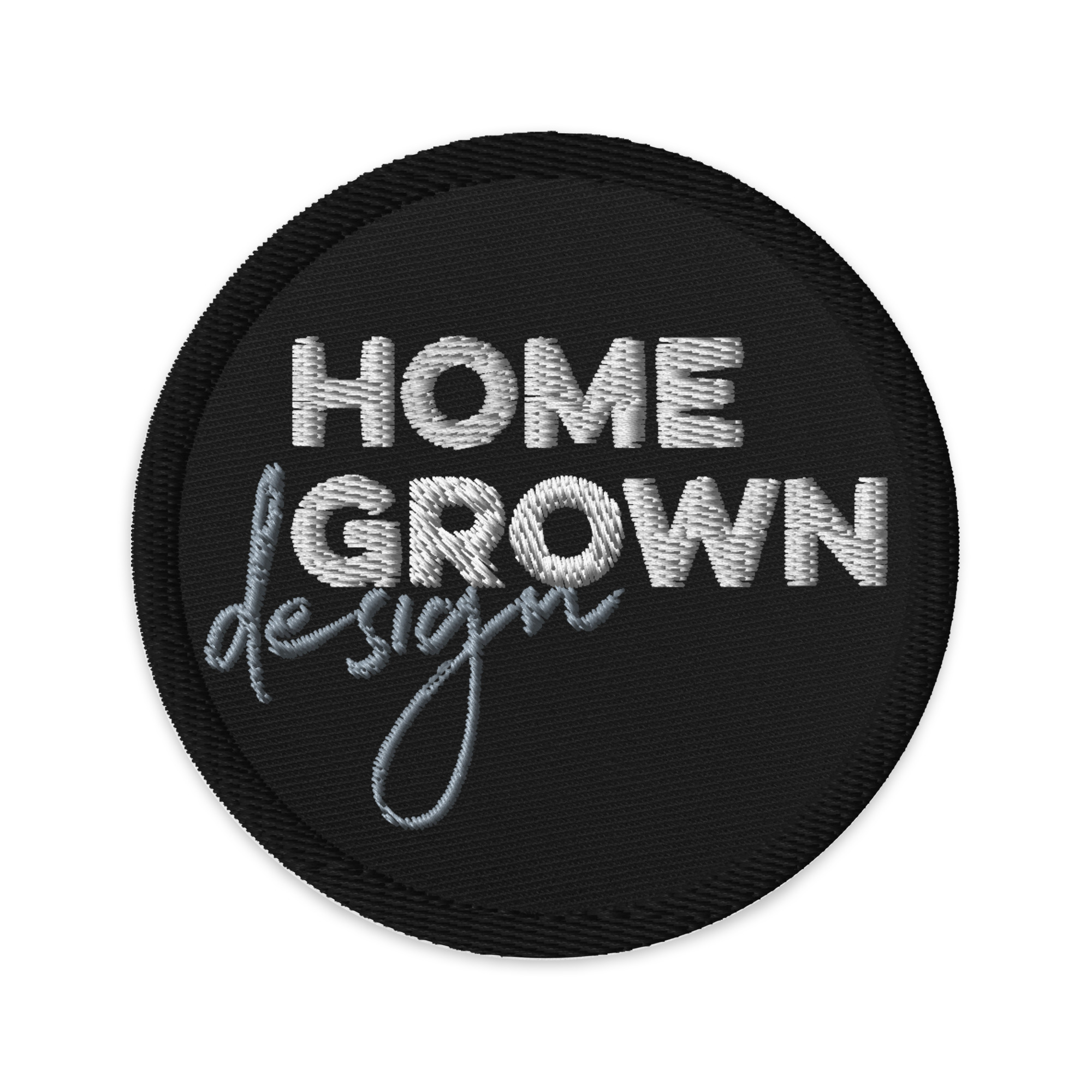 Embroidered patches